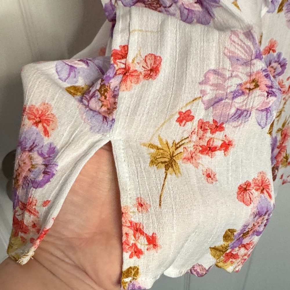 NWOT Culture Code Floral Sleeveless Blouse - Multicolor - Picture 6 of 8
